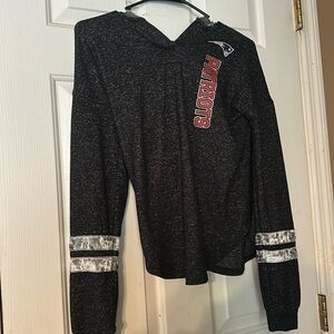 New England Patriots grey hoodie